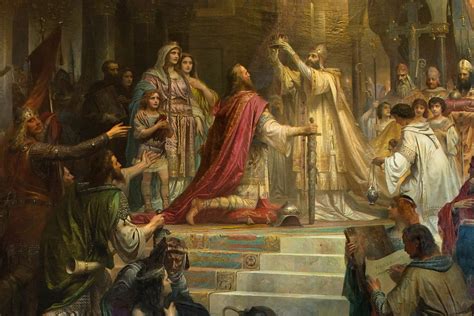 The Coronation of Charlemagne A Tapestry Woven With History and Majesty!