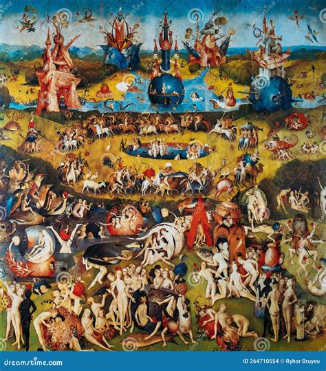 “The Garden of Earthly Delights” - A Surreal Tapestry of Human Desire and Divine Judgement!